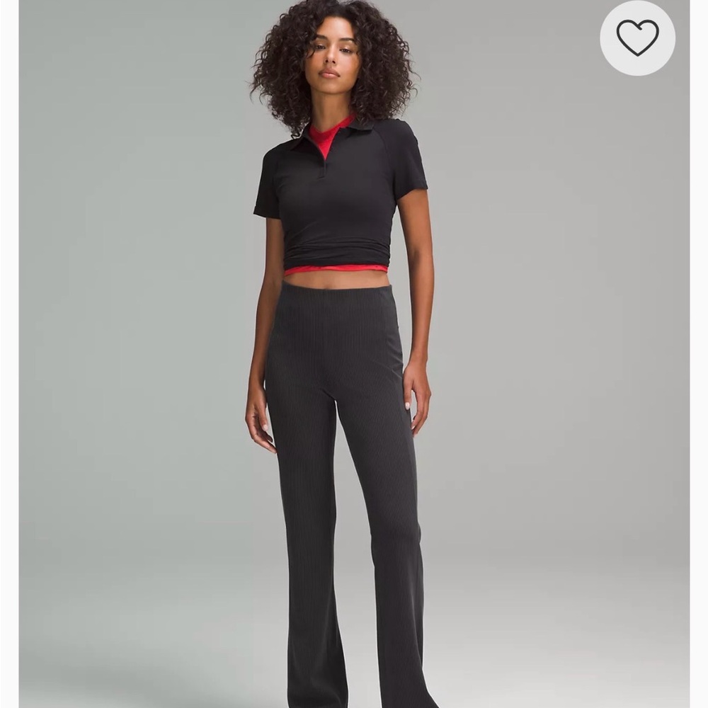 Lululemon Athletica Black Flare Pants